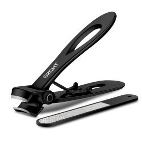 Ultra Wide Jaw Opening Nail Clippers Set, Toenail Clippers for Thick Nails, Heavy Duty Nail Cutter, Stainless Steel Toe Nail Clippers for Seniors
